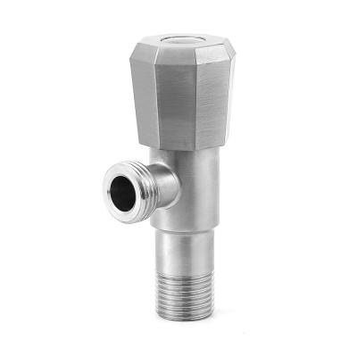 China Professional SS201 Brushed Angle Valve For Sink Corrosion Resistance for sale