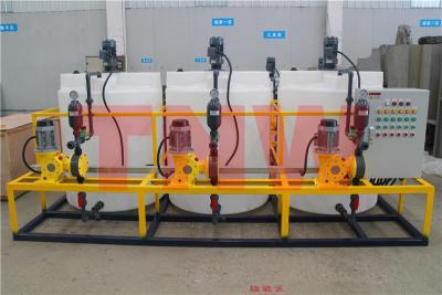 China ISO 14001 1500L Sistema automático de dosagem Equipamento de desaguamento de lodo à venda