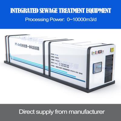 China 5.5kw Integrated Sewage Treatment Equipment Small Packaged Effluent Treatment Plant for sale