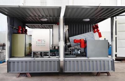 China 1.1kW Small Dewatering Screw Press Machine For Wastewater Treatment for sale