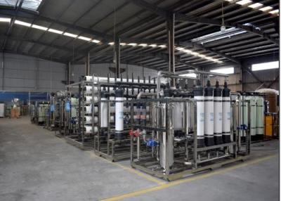 China RO EDI Deionized Water Plant Water Treatment Plant Pharmaceutical Industry 220V for sale