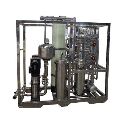 Chine RO EDI Plant de machine de traitement de l'eau d'osmose d'inversion de pétrole à vendre