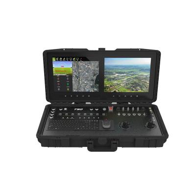 China T50 dual-screen ground control station combines image and data transmission, remote control, and industriacomputing, for sale