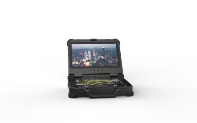 Chine Station de contrôle au sol portable à double écran adaptée à 90% des drones, navires et véhicules sans pilote à vendre