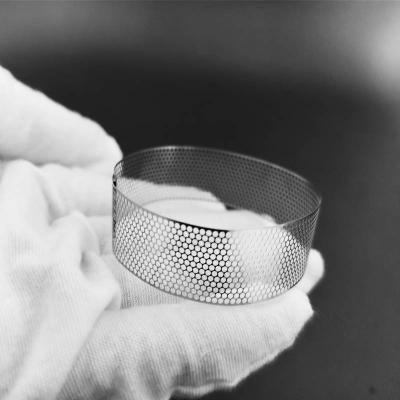 China Stainless Steel Micro Perforated Mesh 0.03mm Aperture for sale