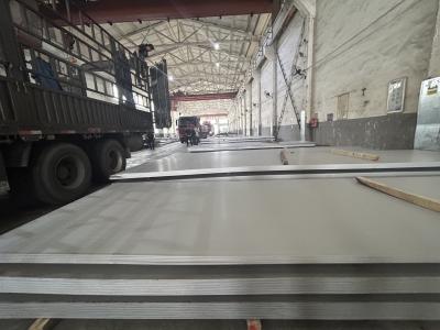 China Stamping Stainless Steel Hot Rolled Sheet 3500mm 316L HL Brushed Stainless Sheet for sale