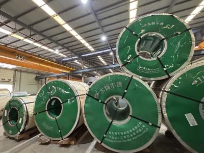 China Bobina de aço inoxidável laminada a alta temperatura 321 da resistência de corrosão para ambientes higiênicos à venda