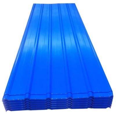 China DX51D PPGI Corrugated Sheet 4.0mm  Cladding Color Coated Steel Sheet for sale