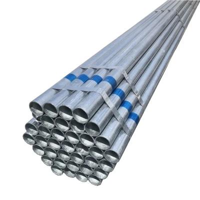 China Beveled Galvanized Steel Products 165mm Galvanized Steel Gas Pipe Anti Corrosion for sale
