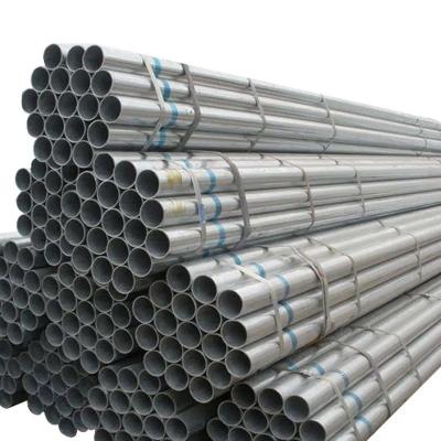 China Cold Rolled Pre Galvanized Steel Pipe 165mm A36 Threaded  For Handrails And Balustrades for sale