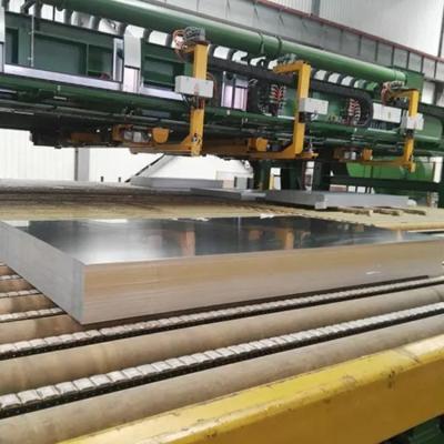 China Decoiling Brushed Aluminium Plate 20mm Thick Aluminium Plate Blast Anodized for sale