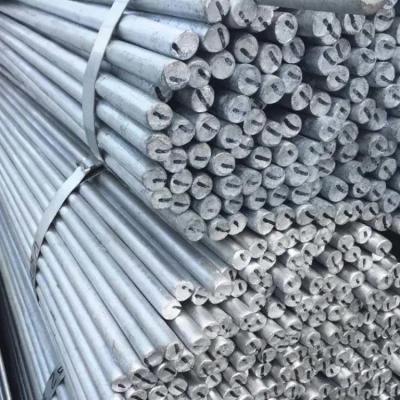 China ASTM Galvanized Steel Products 8mm 12mm Galvanized Round Bar DX51D Decoiling for sale