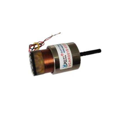 China 2500N Linear Voice Coil Motor 12mm Stroke Linear Small 24v Motor Light Weight for sale