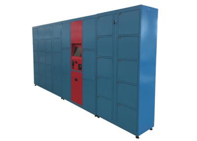 China Pincode Barcode Luggage Rental Luggage Lockers Systems for Airport / Park / Gym for sale