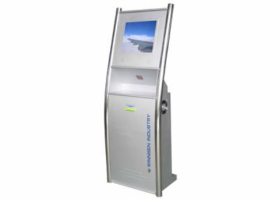 China Barcode Scanner LCD Digital Signage , Library Self Service Interactive Touchscreen Solutions for sale