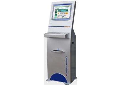 China Metal Keyboard 	LCD Digital Signage Touch Screen Information Kiosk for Train Station for sale