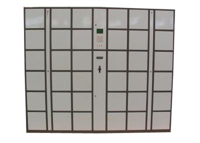 China CE 36 Doors Large Size Steel Luggage Lockers , Password Electronic Office Lockers Box with LCD Screen for sale
