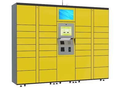 China 15 inch Touch Screen Parcel Delivery Lockers , Computer System Parcel Locker Service for sale