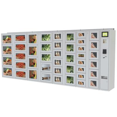 China Indoor Outdoor 24 Hours Eggs Vending Lockers Keep Fresh Packed With Coolant System for sale