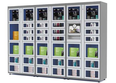 China 24 Hours Electronic Touch Screen Vending Lockers with Coin / Banknote / Card Payment for sale