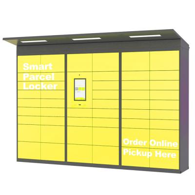 China Automatic Parcel Station Locker System With Custom Language For Courier Company Delivery for sale