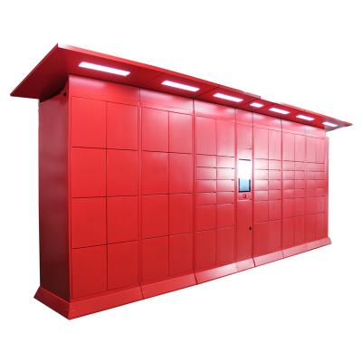 China Smart Outdoor Delivered Parcel Locker Automated Parcel Locker Systems with Remote for sale