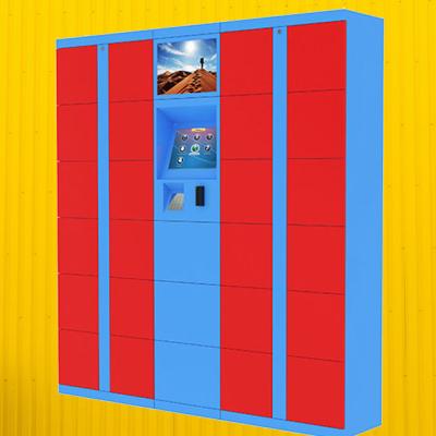 China Efficient and Reliable Parcel Delivery Lockers with Coin Bill Card QR Code Options for sale