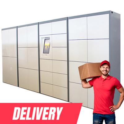 China WiFi 24 Hours Package Delivery Lockers Coin Bill Card QR With Custom Lockers à venda