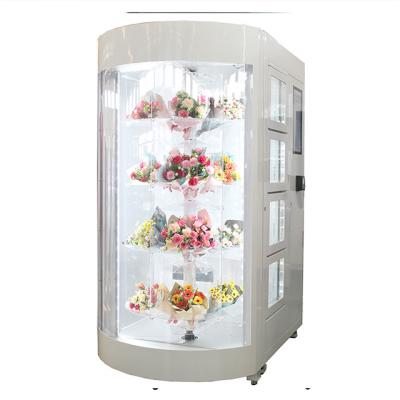 China Máquina de venda automática do ramalhete do ODM da flor fresca de Winnsen com sistema de refrigeração à venda