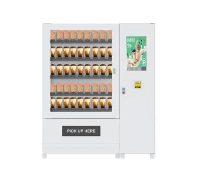 China ODM Cold Bubble Pearl Milk Tea Making And Vending Machine Self Service for sale