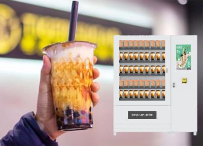 China OEM Bubble Milk Tea Vending Machine With 22 Inch LCD for sale