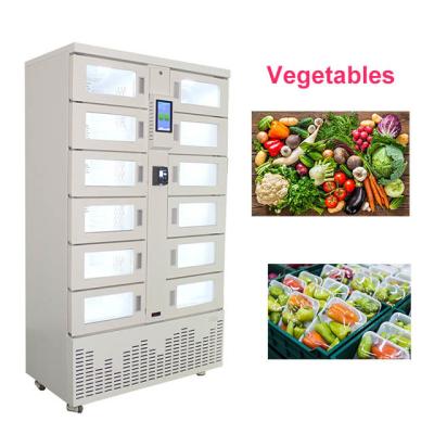 China For Farm Selling Fresh Vegetables Cooling Locker Vending Machines For Business for sale