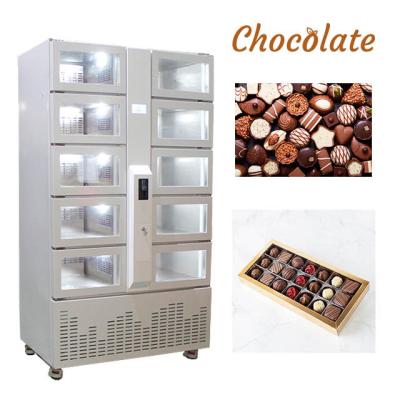중국 윈센 전자 스마트 냉각 식품 초콜릿 판매 로커 리모컨 판매용