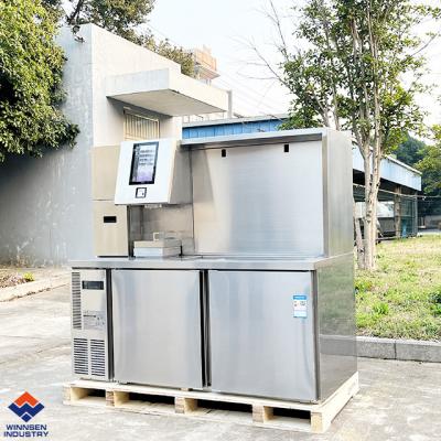China Milchtee Arbeitsplatz Kühlschrank Blasentee Kühlschrank Schalter Kaffeemaschine Blasentee Arbeitsplatz Schalter zu verkaufen