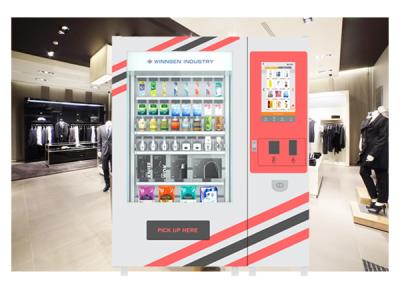 China Convenience Store Shop Snack Mart Vending Machine With Coin Bill Card Payments for sale