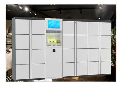 China No Touch Coin Operated Digital Smart Parcel Delivery Lockers For Rental In Public for sale