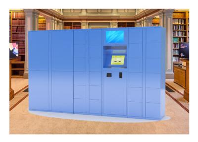 China Winnsen Steel Smart Barcode Train Station Lockers , Automated Parcel Lockers for sale