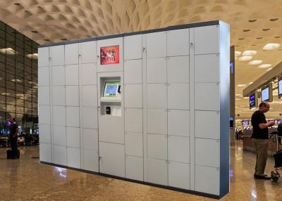China Armario de almacenamiento electrónico del equipaje del aeropuerto del código del Pin de Smart con el pago de la tarjeta y la plataforma de la gestión remota en venta