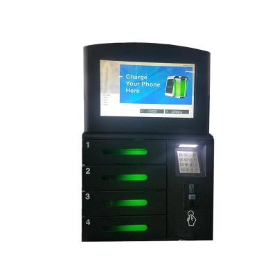 China Touch Cell Phone Charging Stations With LCD Advertising Player For Restaurant for sale