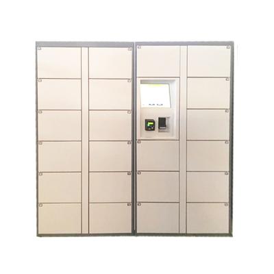 China Customized Size Electronic Barcode Laundry Locker for Dry Cleaning Shop with Credit Card Reader for sale