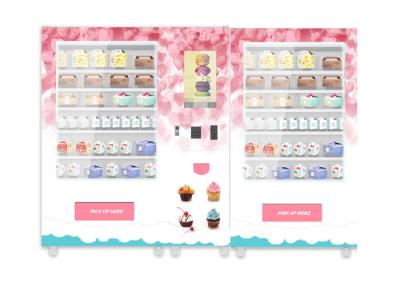 China Park-Supermarkt-Nahrungsmittelautomat fertigen Keks-Imbiss-Automaten besonders an zu verkaufen