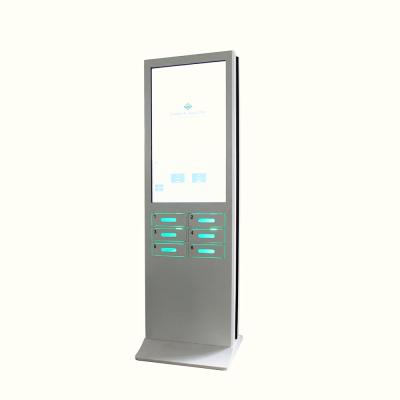 China Outdoor Locker Cell Phone Charging Stations Public Cell Phone Charging Kiosk For Airport for sale