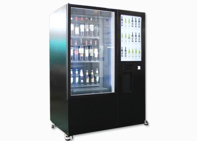 China Anti máquinas de venda automática exteriores da grande capacidade do roubo para o vinho com pagamentos do cartão de Bill da moeda à venda