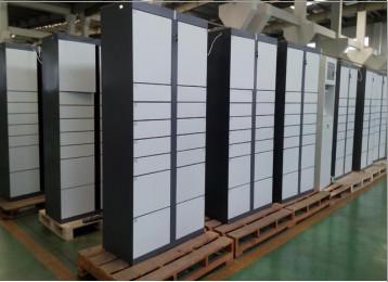China OEM Supermarket Storage Electronic Rental Locker With Payment Model And Remote Control System for sale