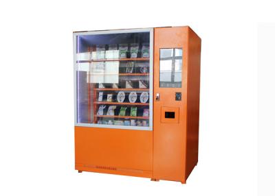 China 24 Hours Smart Hot Food Hamburger Vending Machine With Microwave Heating Function for sale