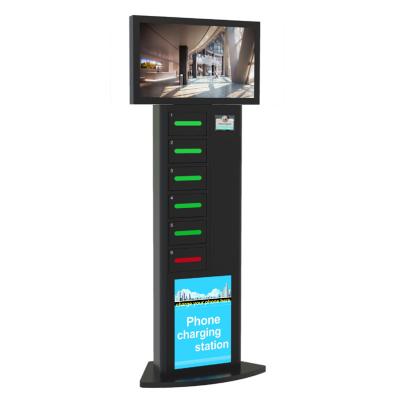 China Fast Charge Multi Cell Phone Charging Stations With Secure Locker For Restaurant Hotel for sale