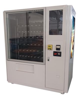 China Self Service Multi Payment Methods Salad Vending Machine for Snacks Drinks Vending No-touch Purchase for sale