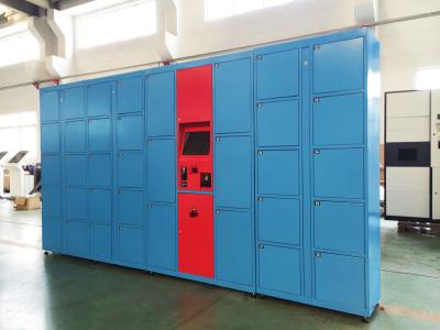 China Fingerprint Key Locker Rental For Airport And Train Station With Advertising Function for sale