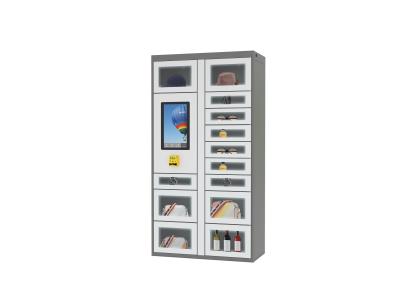 China Pantalla táctil automática de 32 pulgadas del mini de la máquina expendedora de Alipay del aceptador armario del quiosco en venta