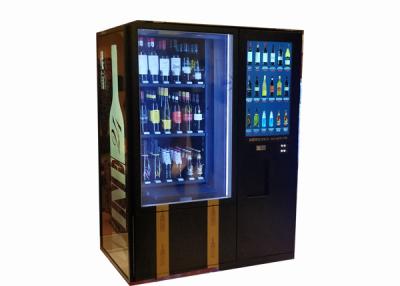 China 22 Inch Touch Screen Red Wine Vending Machine , Fridge Vending Machine Automatic Selling for sale